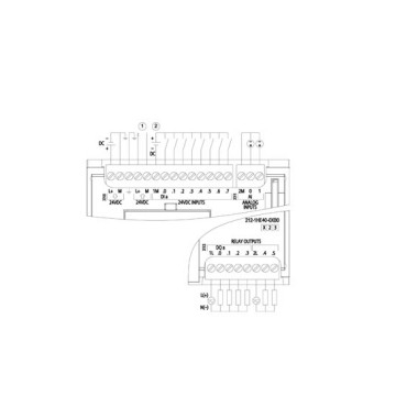 ΣΙΜΕΝΣ ΣΙΜΑΤΙΚ S7 1200 PLC CPU 1212C 6ES7212-1HE40-0XB0 για Βιομηχανική Αυτοματοποίηση