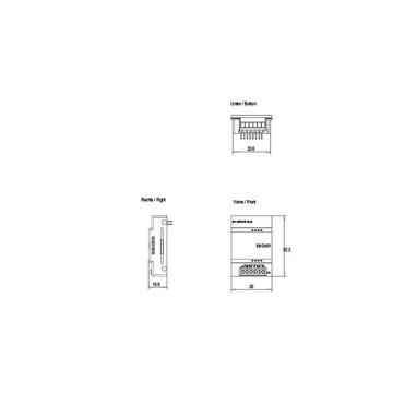 SIMATIC S7-200 SMART CM 01 RS485 9 πόλων D-sub-pin υποστηρίζει Freeport 6ES72885CM010AA0