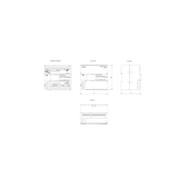 Siemens SIMATIC S7-200 SMART CPU SR30 τυποποιημένη CPU AC / DC / ρελέ 6ES72881SR300AA1