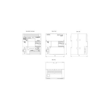 100% πρωτότυπο SIEMENS 6ES7288-1SR20-0AA1 SIMATIC S7-200 SMART CPU SR20 CPU AC/DC/relay