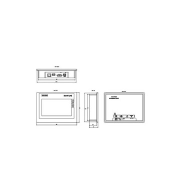 Αρχική 6AV6648-0CC11-3AX0 SIMATIC HMI SMART 700 IE V3 SMART Πίνακα Αγγίξτε λειτουργία 7 &quot;ευρυοειδής οθόνη TFT