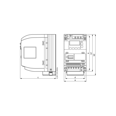 ΣΗΜΕΝΣ 6SL3210-5BB17-5UV1 SINAMICS V20 200-240V 1AC -10/ 10% 47-63Hz για υψηλή ισχύ