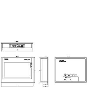 SIMATIC HMI SMART 1000 IE V3 Προϊόν βιομηχανικής αυτοματισμού με δίκτυο Ethernet