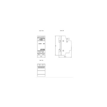 LOGO DM8 24 PLC προγραμματιζόμενος ελεγκτής για LOGO 8 ενότητες επέκτασης 6ED1055-1CB00-0BA2