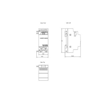 Siemens LOGO DM8 12 24R Ενότητα επέκτασης 6ED1055-1MB00-0BA2 Πολυδιάστατη λύση B2B