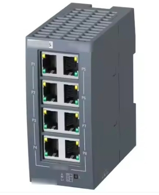 6GK5008-0BA10-1AB2 Μη διαχειριζόμενος διακόπτης Ethernet για την αλυσίδα εφοδιασμού βιομηχανικής αυτοματοποίησης