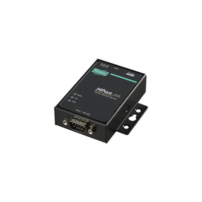 Βιομηχανική Αυτοματοποίηση NPORT 5110 Πύλη RS-232/422/485 Serial Port Device Networking Server Πρότυπο διεπαφής TCP/IP για το MOXA