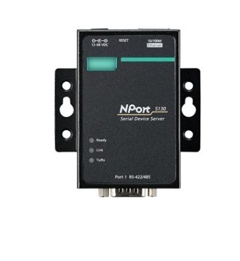 Βιομηχανική Αυτοματοποίηση NPORT 5110 Πύλη RS-232/422/485 Serial Port Device Networking Server Πρότυπο διεπαφής TCP/IP για το MOXA