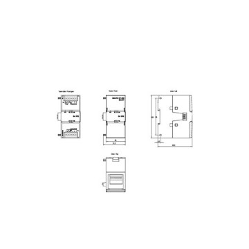 100% πρωτότυπο SIMATIC S7-200 SMART ψηφιακή έξοδος SM DT08 8 DO 24 V DC τρανζίστορ 0,75A
