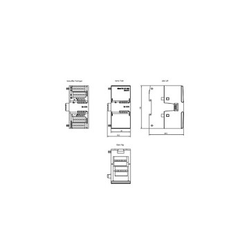 ΣΥΜΑΤΙΚΑ S7-200 SMART Ψηφιακή είσοδος EM DI16 16 DI 24V DC Sink/Source 6ES72882DE160AA0