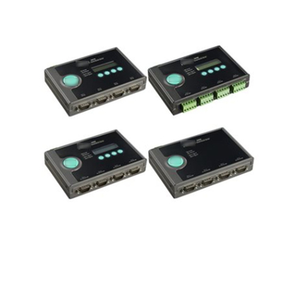 NPORT 5450 4 θύρες RS-232/422/485 Σειριακός διακομιστής για MOXA Βιομηχανική Αυτοματοποίηση Essential