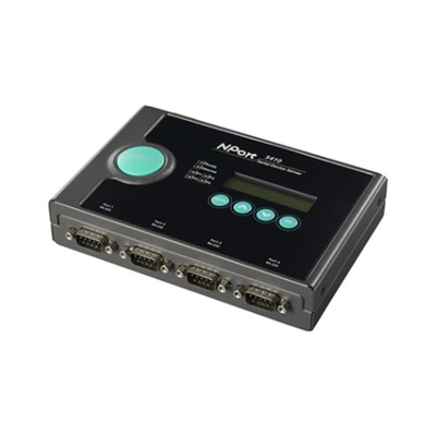 NPORT 5450 4 θύρες RS-232/422/485 Σειριακός διακομιστής για MOXA Βιομηχανική Αυτοματοποίηση Essential
