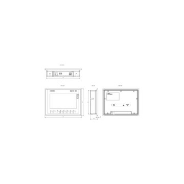 100% πρωτότυπη οθόνη αφής Siemens 6AV2123-2GB03-0AX0 7&quot;