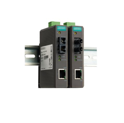 MOXA IMC-21-M-ST Εισαγωγικό επίπεδο Βιομηχανικό 10 100BaseT X σε 100BaseFX Φωτομετατροπέας