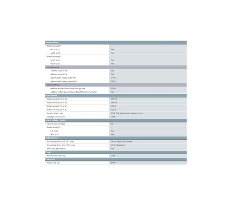 6ES7407-0DA02-0AA0 SIEMENS SIMATIC S7-400 Ηλεκτροδότηση PS407 4 Ευρύ φάσμα UC 120/230V
