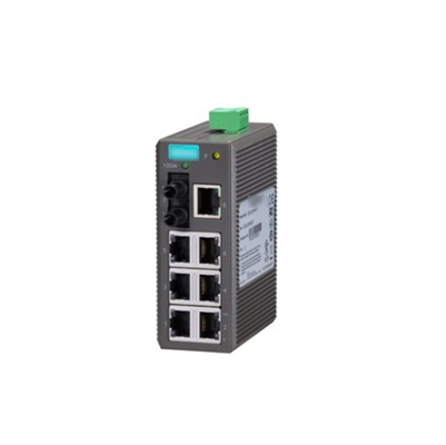 EDS-208 8 θύρες μη διαχειριζόμενος διακόπτης Ethernet εισόδου για εξαρτήματα καυστήρων MOXA