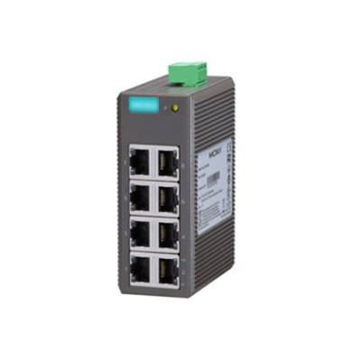 EDS-208 8 θύρες μη διαχειριζόμενος διακόπτης Ethernet εισόδου για εξαρτήματα καυστήρων MOXA