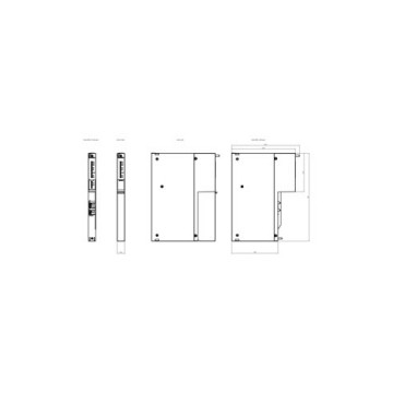 Siemens PLC S7-400 CP 443-1 Επεξεργαστής επικοινωνιών 6GK7443-1EX30-0XE0 για βιομηχανικά