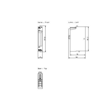 Προθεσμία πληρωμής T/T 6ES71384CA600AB0 Ενότητα ισχύος PM-E υψηλής δυνατότητας για ET 200S 24 V DC