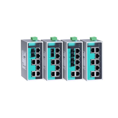 EDS-208A-SS-SC IP30 8-port μη διαχειριζόμενος βιομηχανικός διακόπτης Ethernet 100% πρωτότυπο για MOXA