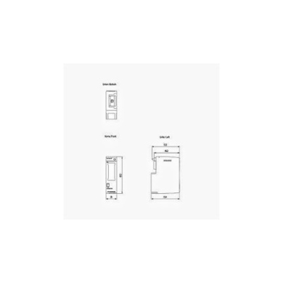 6ES7193-6AS00-0AA0 BusAdapter BA-SEND BA1XFC 1x Σύνδεση γρήγορης σύνδεσης για σύνδεση ET