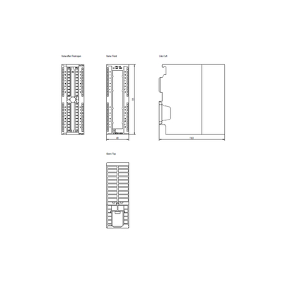 Siemens PLC S7-300 Διεύρυνση DI 32xDC 24V για εφαρμογές στον κλάδο αυτοματισμού