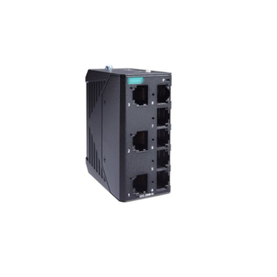 Εναλλακτικός διακόπτης Ethernet χωρίς διαχείριση 8 θύρων σειράς EDS-2008-EL για εξαρτήματα βιομηχανικών υπολογιστών