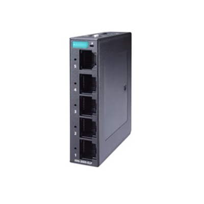 Συσκευές καυστήρα αερίου EDS-2005-ELP 5-Port Industrial Ethernet Switch με προστασία IP40