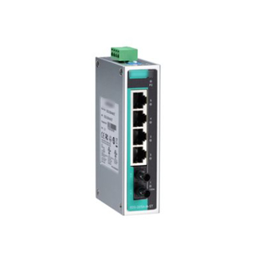 MOXA EDS-205A 5-Port μη διαχειριζόμενος διακόπτης Ethernet για ναυτιλιακή βιομηχανική αυτοματοποίηση
