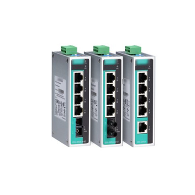 MOXA EDS-205A 5-Port μη διαχειριζόμενος διακόπτης Ethernet για ναυτιλιακή βιομηχανική αυτοματοποίηση