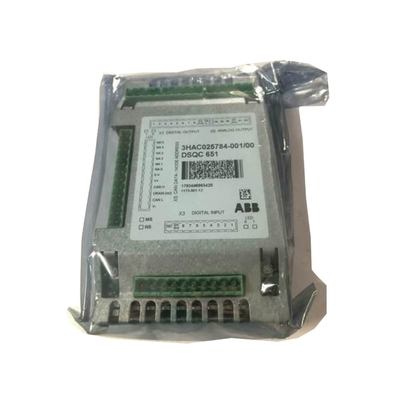 ABB 3HAC025784-001 Αναλογική πλακέτα για ειδική προσφορά Μέρη ρομπότ Επίπεδο προστασίας IP54