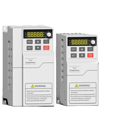 Μετατροπέας συχνοτήτων με ανοιχτό βρόχο 1.1KW 380V για βιομηχανικό εξοπλισμό Simphoenix