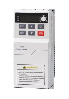 DX100-2S0030B Μετατροπέας συχνοτήτων φυγοκέντρωσης 3.0KW για τη λειτουργία ελέγχου V/F από το Simphoenix