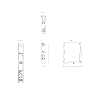 SIMATIC S7-1500 σειράς CPU 1511-1 PN 6ES7511-1AK02-0AB0 βιομηχανικός ελεγκτής για τη Siemens