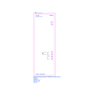 SIMATIC S7-1500 σειράς CPU 1511-1 PN 6ES7511-1AK02-0AB0 βιομηχανικός ελεγκτής για τη Siemens