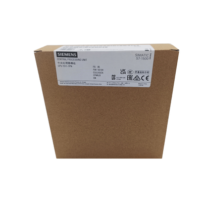 SIMATIC S7-1500 σειράς CPU 1511-1 PN 6ES7511-1AK02-0AB0 βιομηχανικός ελεγκτής για τη Siemens
