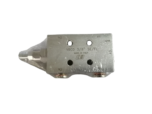 VBCD 3/8&quot; DE/FL Επεκκεντρικές βαλβίδες Αντισταθμιστική βαλβίδα για μέγιστη πίεση 350bar