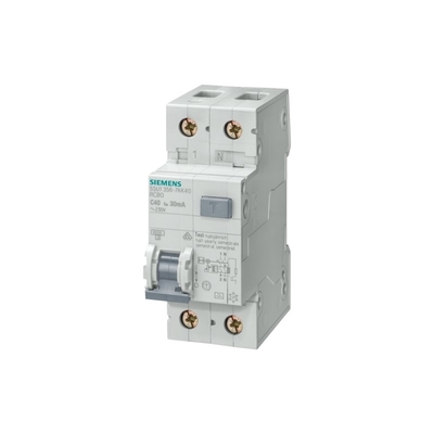 Siemens 5SU1353-1KK16 FI/LS AC 30MA 1 N-P C16 4.5KA Επόμενο ρεύμα διακόπτης MCB συνδυασμός