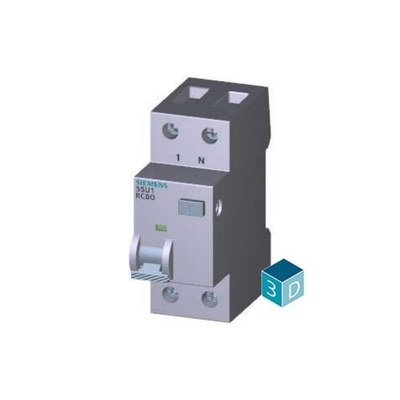 Siemens 5SU1353-1KK16 FI/LS AC 30MA 1 N-P C16 4.5KA Επόμενο ρεύμα διακόπτης MCB συνδυασμός