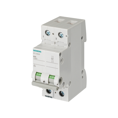 5TL12630 Διακόπτης σειράς 5TL 5TL1 63A 2P 5TL1263-0 για αρχική συσκευασία Siemens