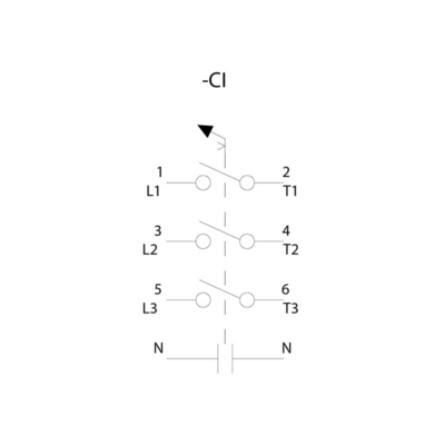 Siemens 3LD2203-1TL51 Διακόπτης απομόνωσης σταθερή περιστρεφόμενη κίνηση εμπρός για μόνιμη απομόνωση