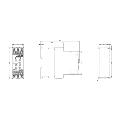 Siemens 3RW40 Soft Starter 75kw 11kw/400v 40 βαθμούς 200-480V AC 24V 1 κομμάτι CZ Όρος πληρωμής T/T