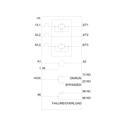 Siemens 3RW40 Soft Starter 75kw 11kw/400v 40 βαθμούς 200-480V AC 24V 1 κομμάτι CZ Όρος πληρωμής T/T