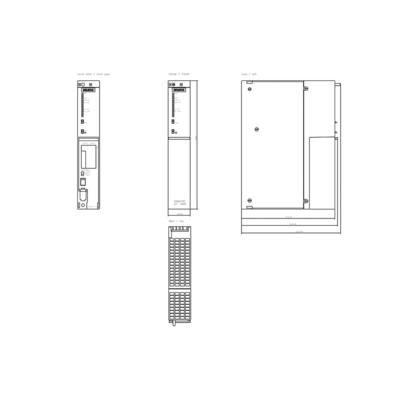 Ελεγκτής προγραμματισμού PLC SIMATIC S7-400 PS 405 10A 6ES7405-0KA02-0AA0 για τη Siemens