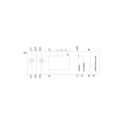 3RW4056-6BB44 SIRIUS Soft Starter S6 162A 90 kW/400V 200-460V AC 230V AC Τερματικά βιδών