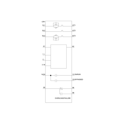 3RW4056-6BB44 SIRIUS Soft Starter S6 162A 90 kW/400V 200-460V AC 230V AC Τερματικά βιδών
