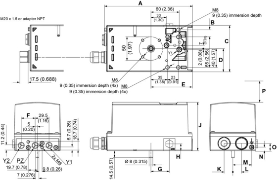 Η Γερμανία Ρυθμιστής θέσης βαλβίδας 6DR5010-0EN00-0AA0 Εύκολη ρύθμιση για βέλτιστες επιδόσεις