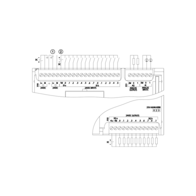 6ES7215-1AG40-0XB0 SIMATIC S7-1200 CPU 1215C Συμπληρωματική CPU DC/DC/DC 2 θύρες PROFINET