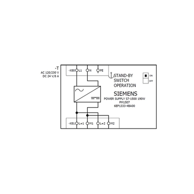 6EP1333-4BA00 SIMATIC PM 1507 24V/8A τροφοδοσία για SIMATIC S7-1500 και δίκτυο Άλλα