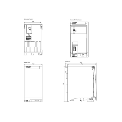 6EP1333-4BA00 SIMATIC PM 1507 24V/8A τροφοδοσία για SIMATIC S7-1500 και δίκτυο Άλλα
